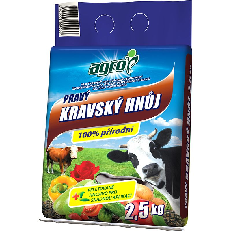 AGRO Kravsk hnj 2,5 kg