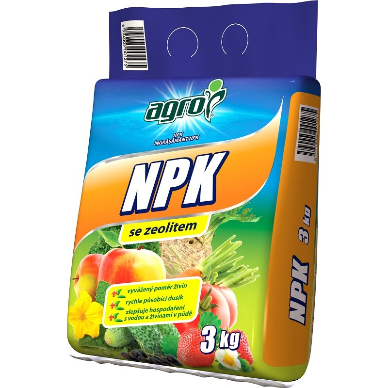 AGRO NPK 11-7-7 se zeolitem 3 kg