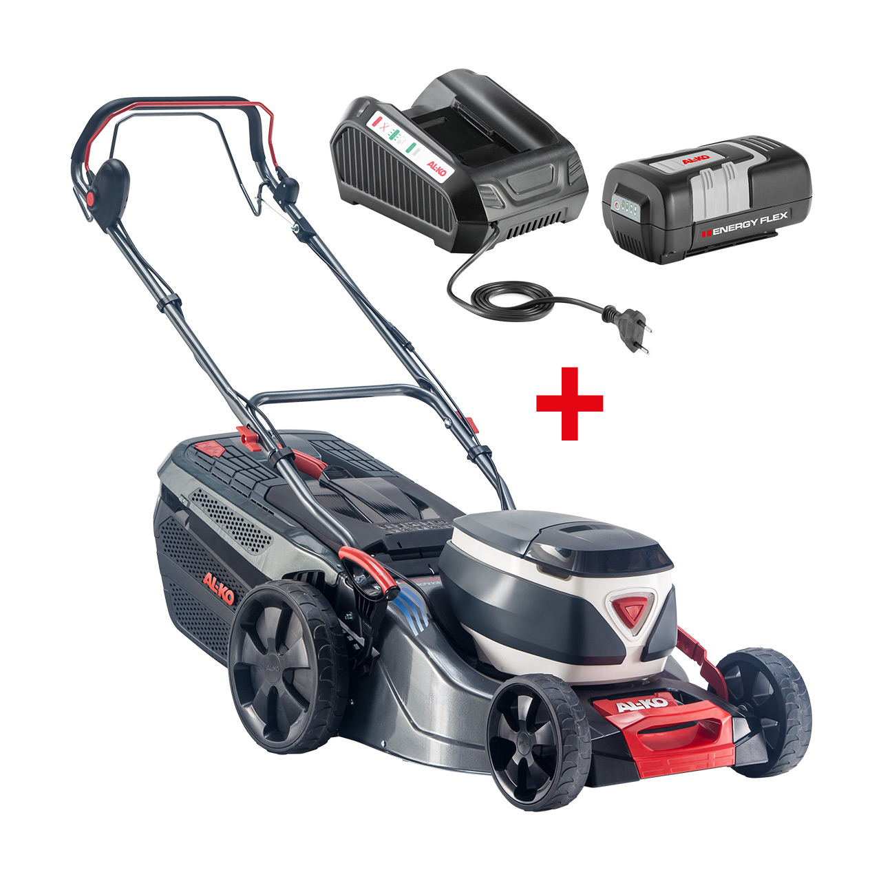 AKU sekaka s pojezdem AL-KO 46.2 Li SP COMFORT