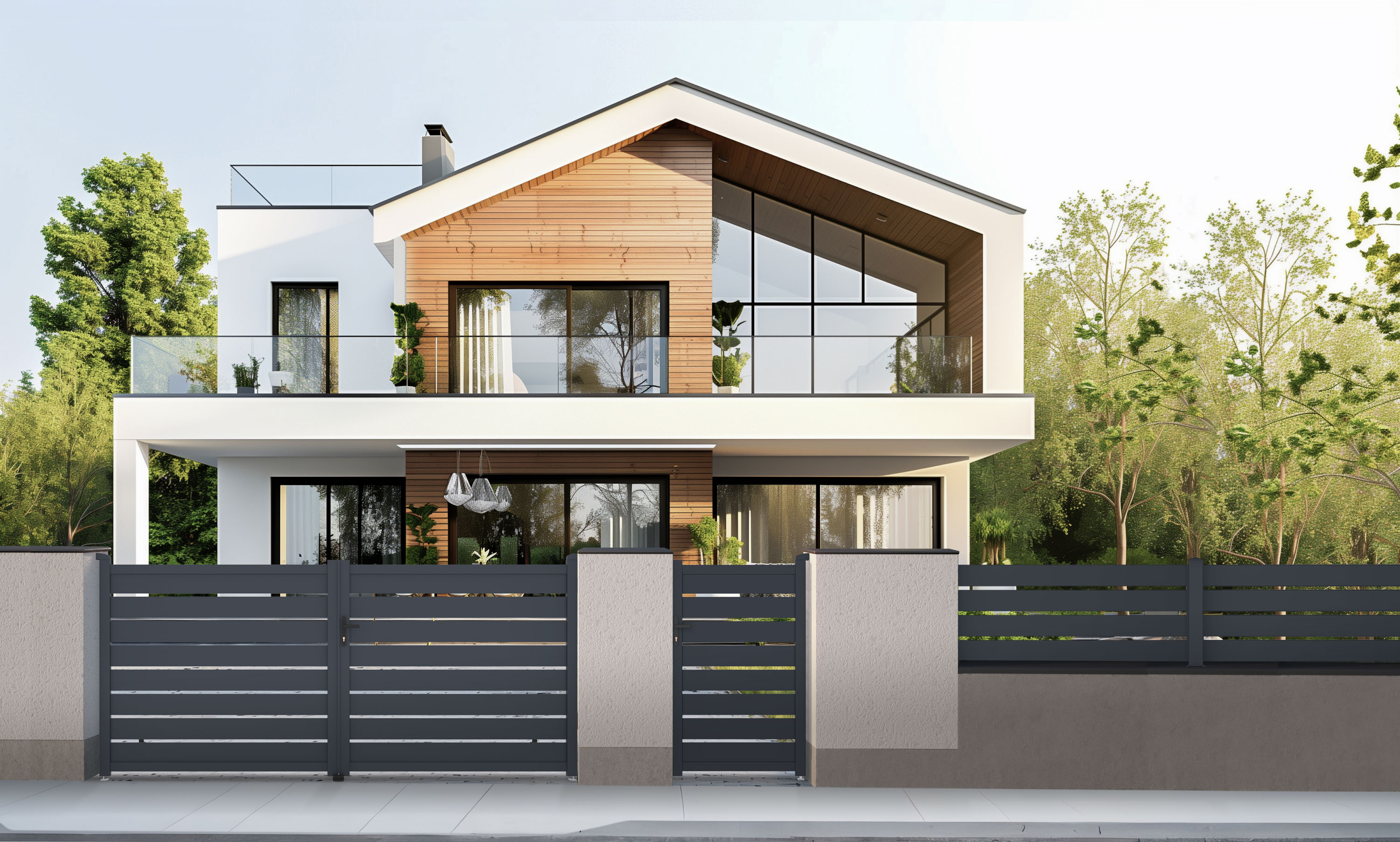 Brna G21 Reno 350x176 cm dvoukdl, antracitov 1