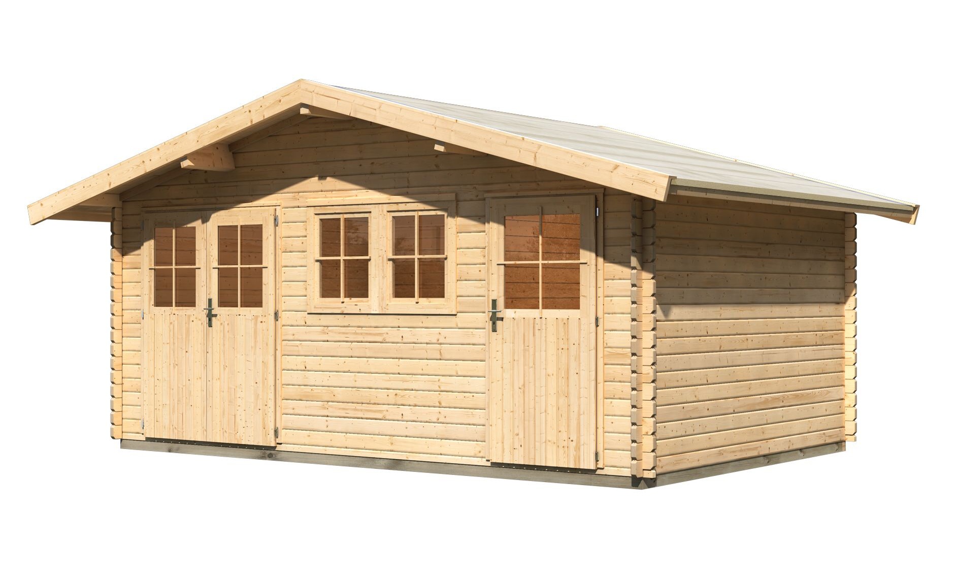 devn domek KARIBU LAGOR 2 (44984) natur