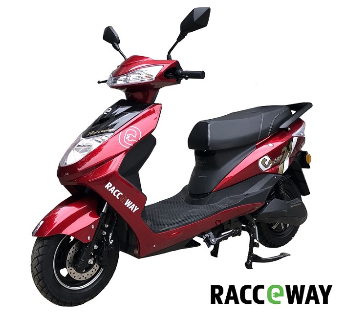 Elektrosktr RACCEWAY CITY 21, erven + Nosi zdarma