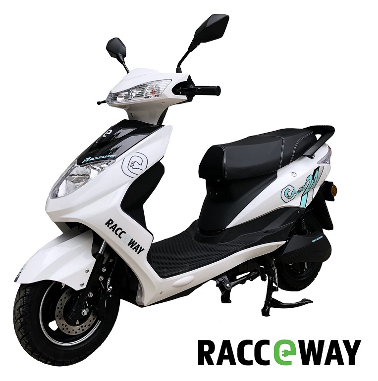 Elektrosktr RACCEWAY CITY 21, bl + Nosi zdarma