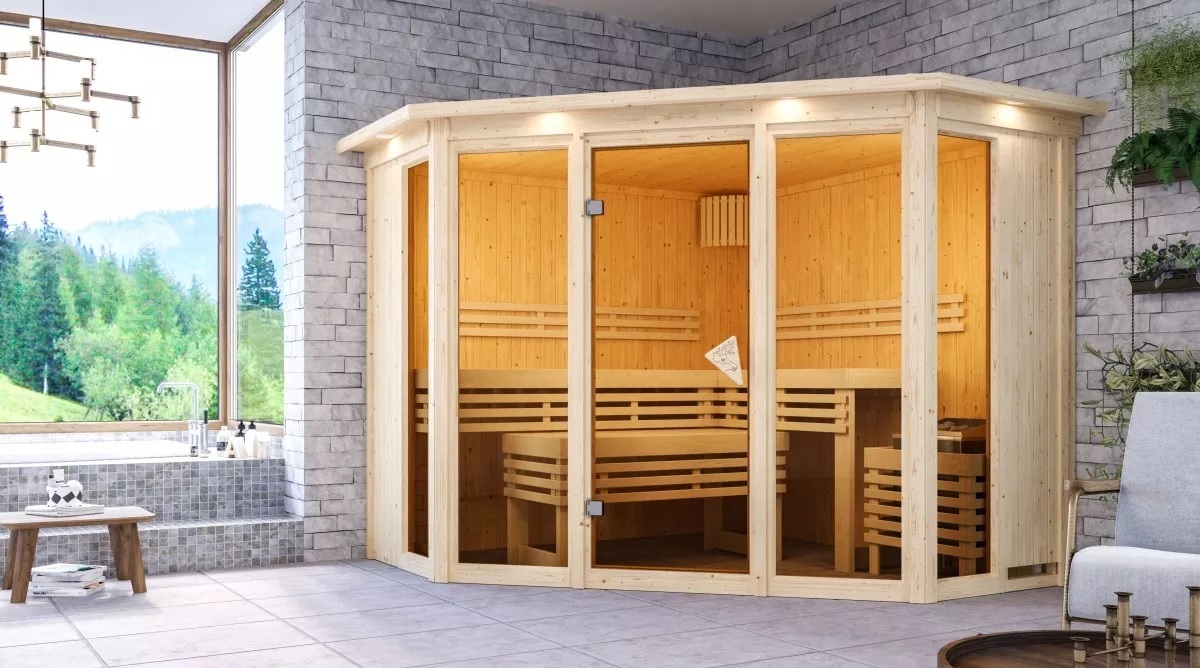 finsk sauna KARIBU ALCINDA (6109)