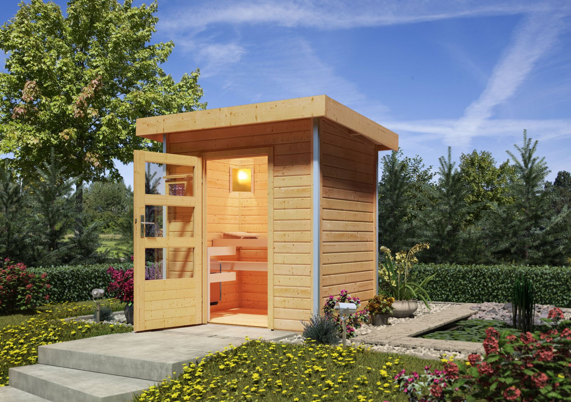 finsk sauna KARIBU JORGEN (86168)