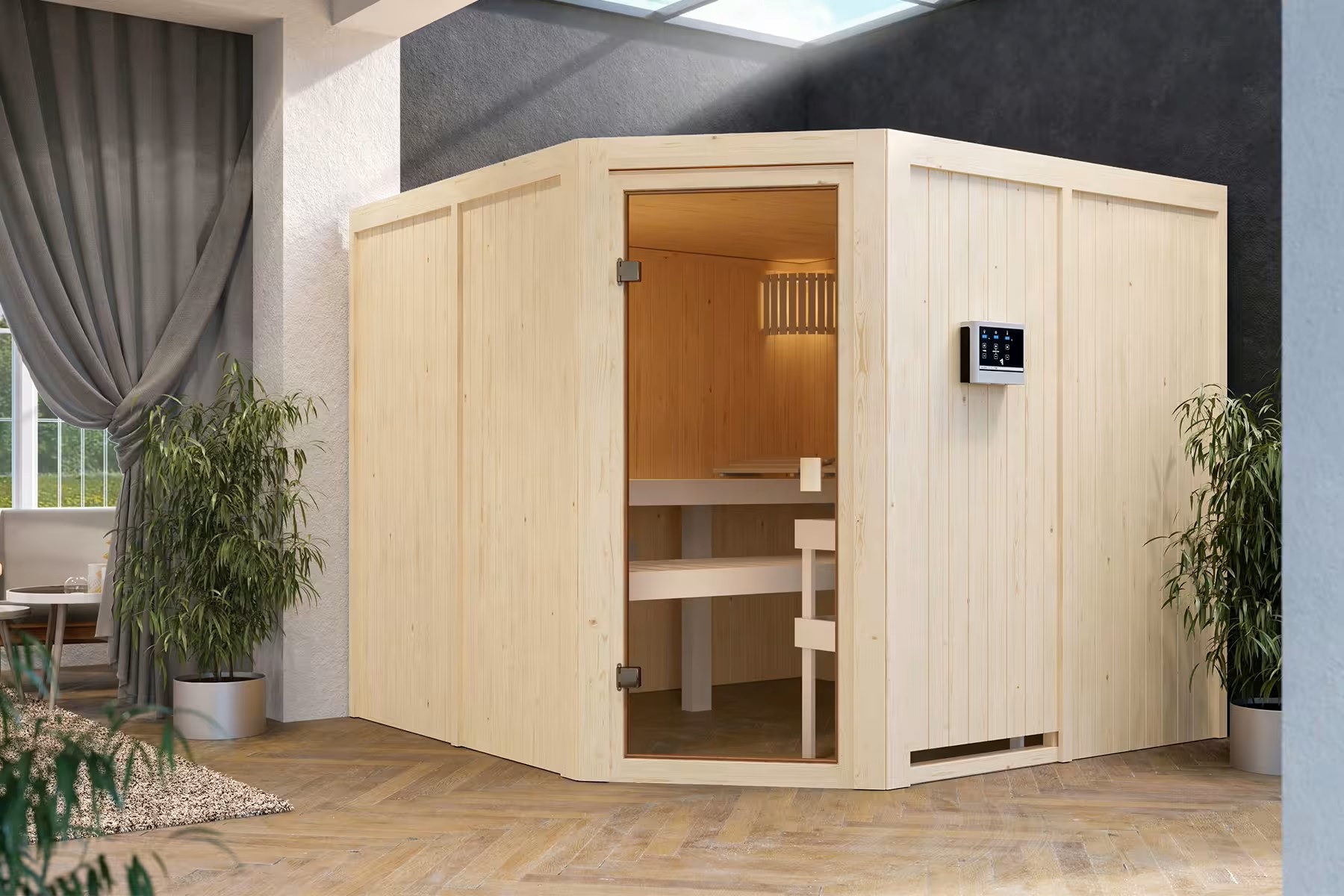finsk sauna KARIBU YSTAD (6198)