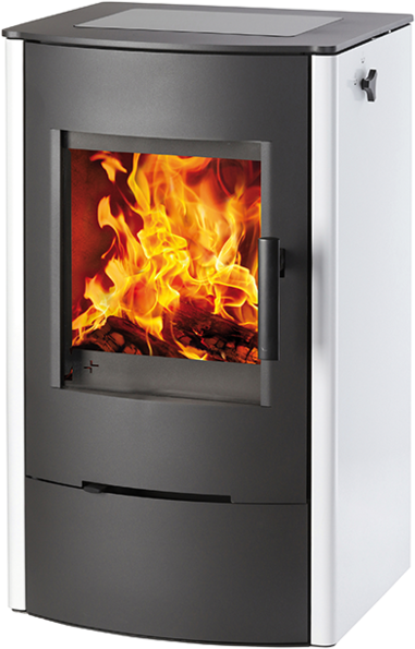 Haas+Sohn FIREPOT krbov kamna - bon obklad plechov, plotna sklokeramika, barva bl