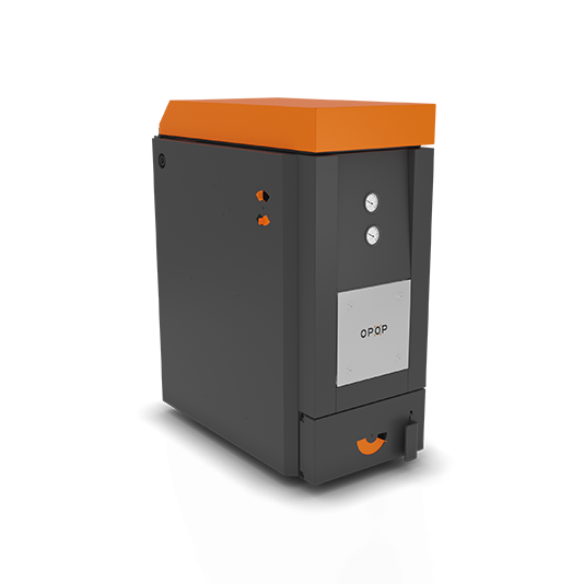 H412EKO-U - ocelov kotel na tuh paliva 12 kW 2