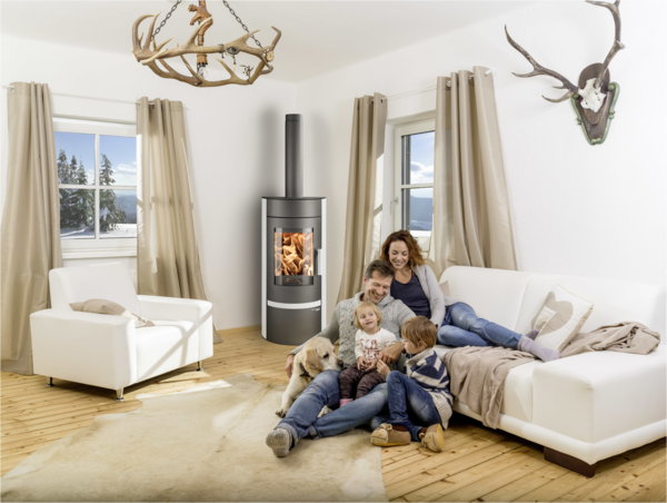HAAS+SOHN ANTIC krbov kamna - antracit ed, ern 1