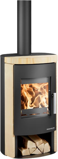 HAAS+SOHN MADEIRA krbov kamna - ern, woodstone