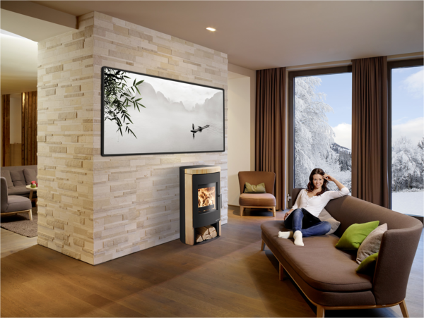 HAAS+SOHN MADEIRA krbov kamna - ern, woodstone 1