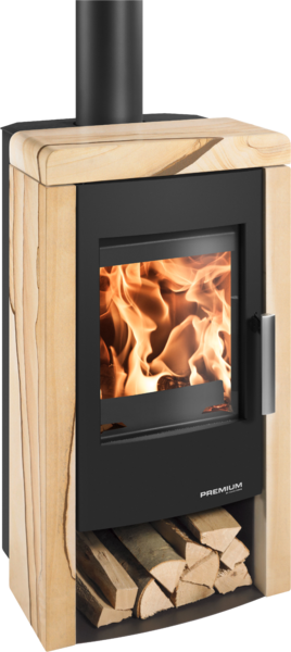 HAAS+SOHN PINEROLO krbov kamna - ern, woodstone