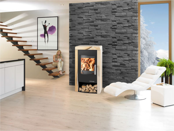 HAAS+SOHN PINEROLO krbov kamna - ern, woodstone 1