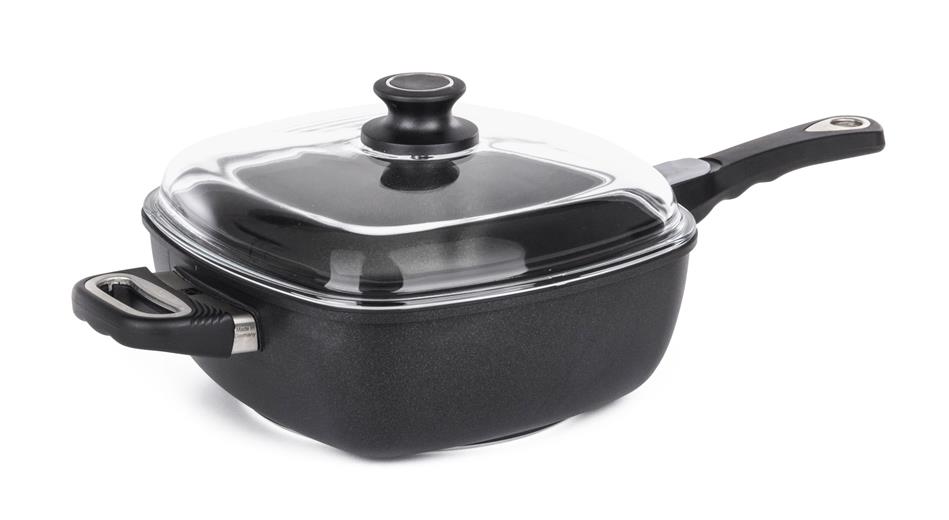 Hlubok pnev G21 Cook 26 cm s poklic a odnmatelnou rukojet