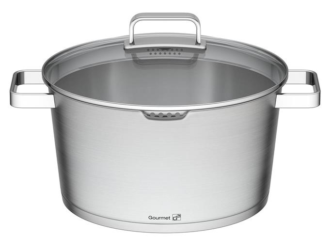Hrnec G21 Gourmet Magic s cednkem 28 cm s poklic nerez
