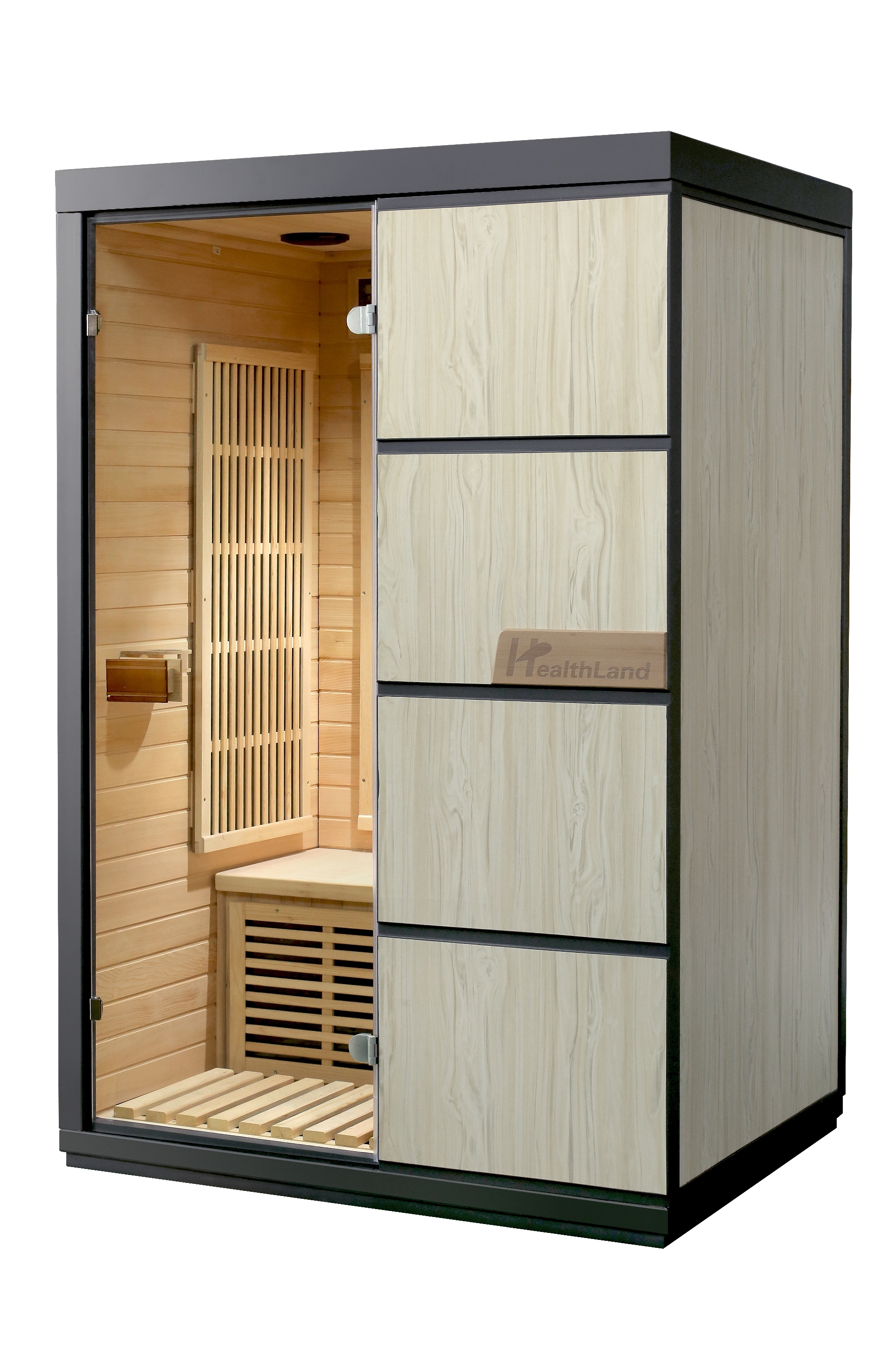 Infrasauna DeLuxe 2222 Carbon BT + DREK