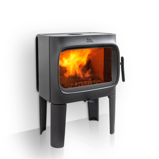 Jotul F 305 CB LL litinová kamna - černý lak / dlouhé nohy