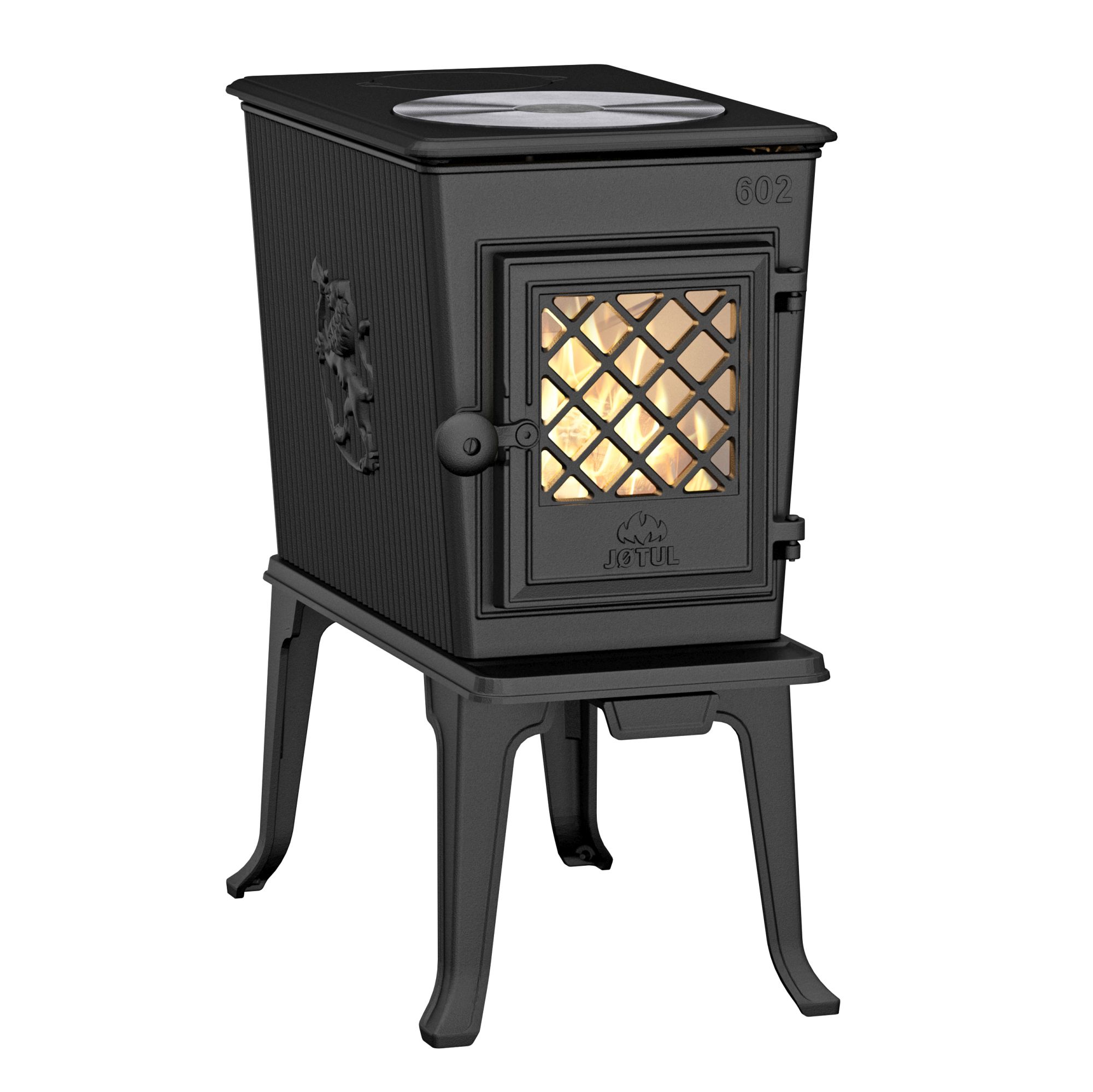 Jotul F 602 ECO BP litinová kamna - černý lak