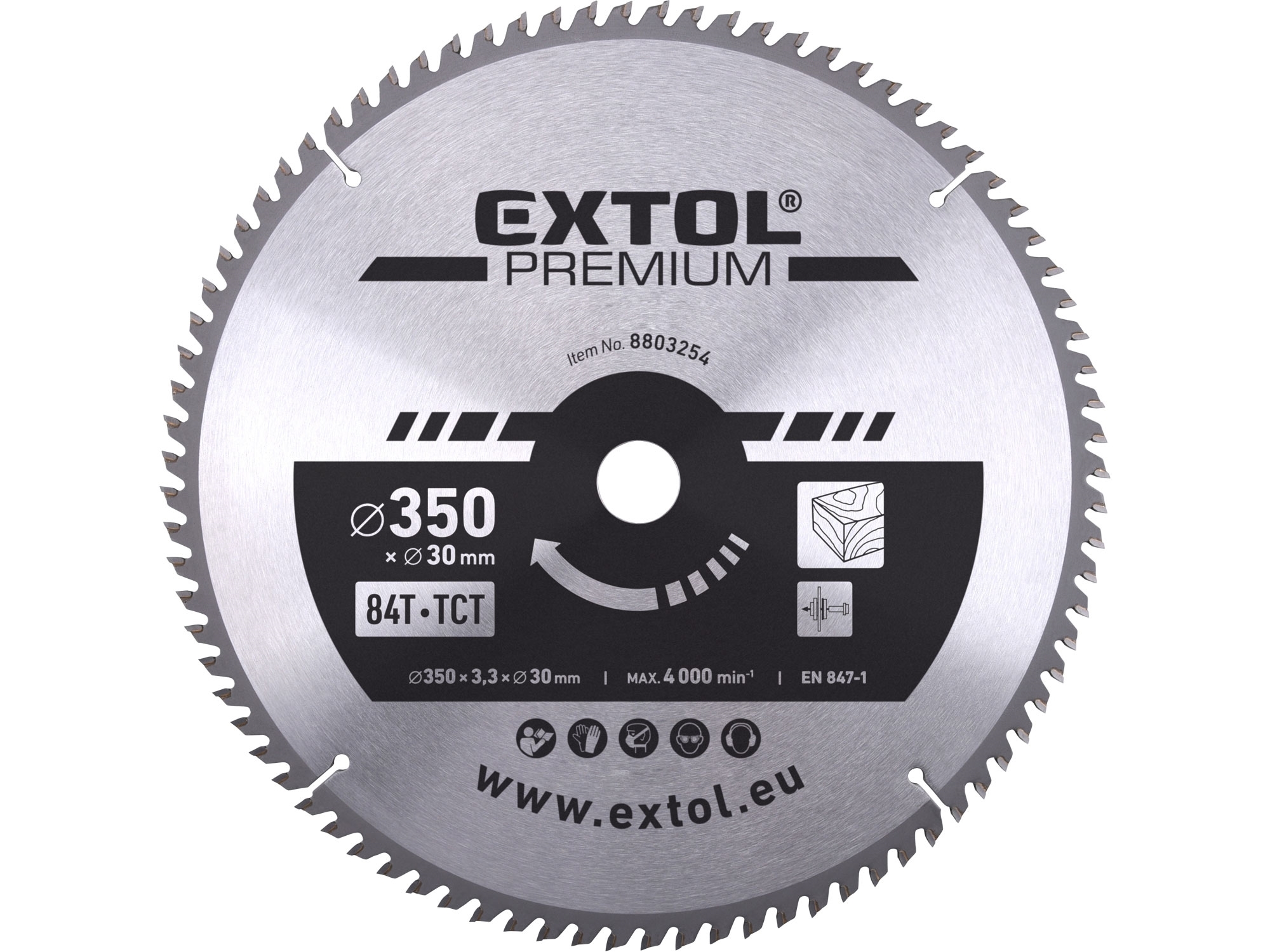 kotou pilov s SK pltky, O 350x3,3x30mm, 84T
