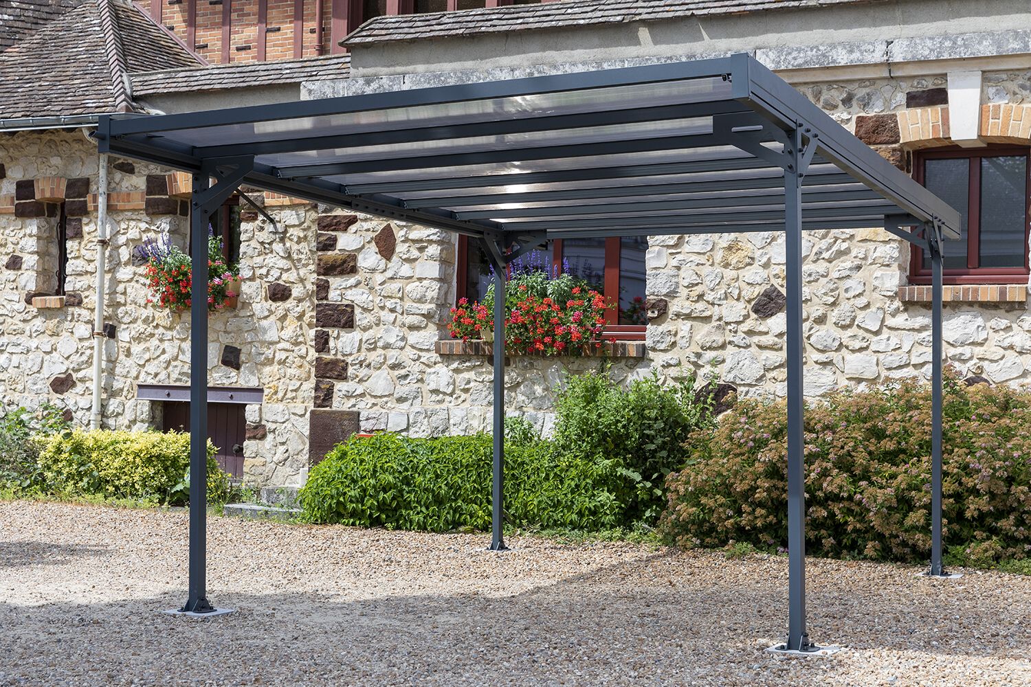 kovov psteek / carport TRIGANO JARDIN MISTRAL