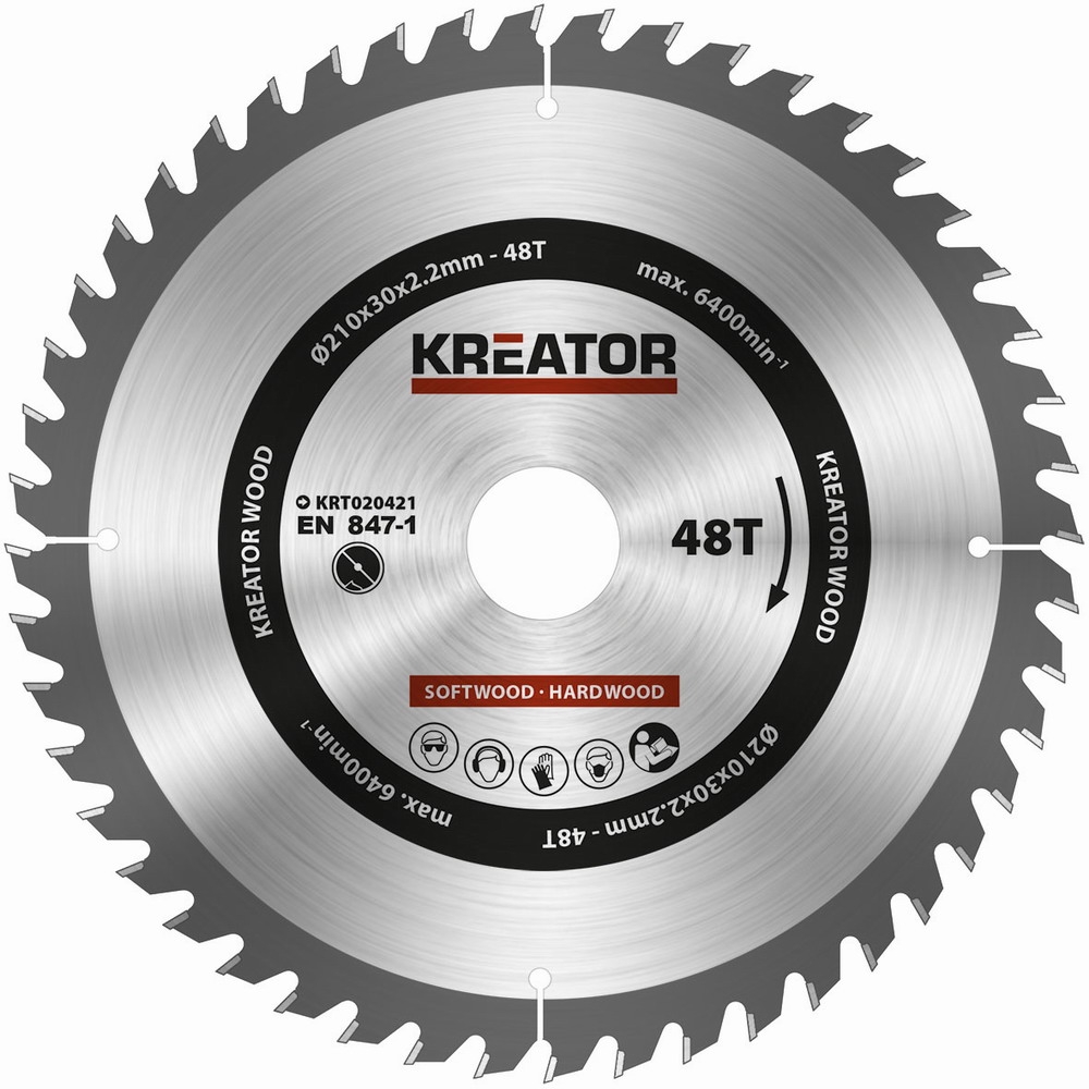 KRT020421 - Pilov kotou na devo 210mm, 48T