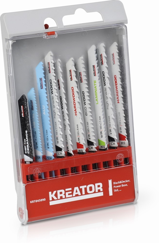 KRT045090 - 10 ks BD Pilovch pltk kombinovan uit