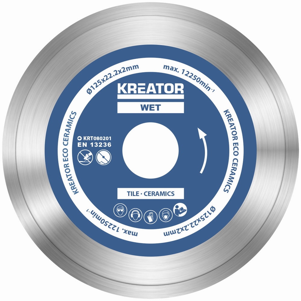 KRT080201 - Diamantov kotou celoobvodov 125mm 3ks sada