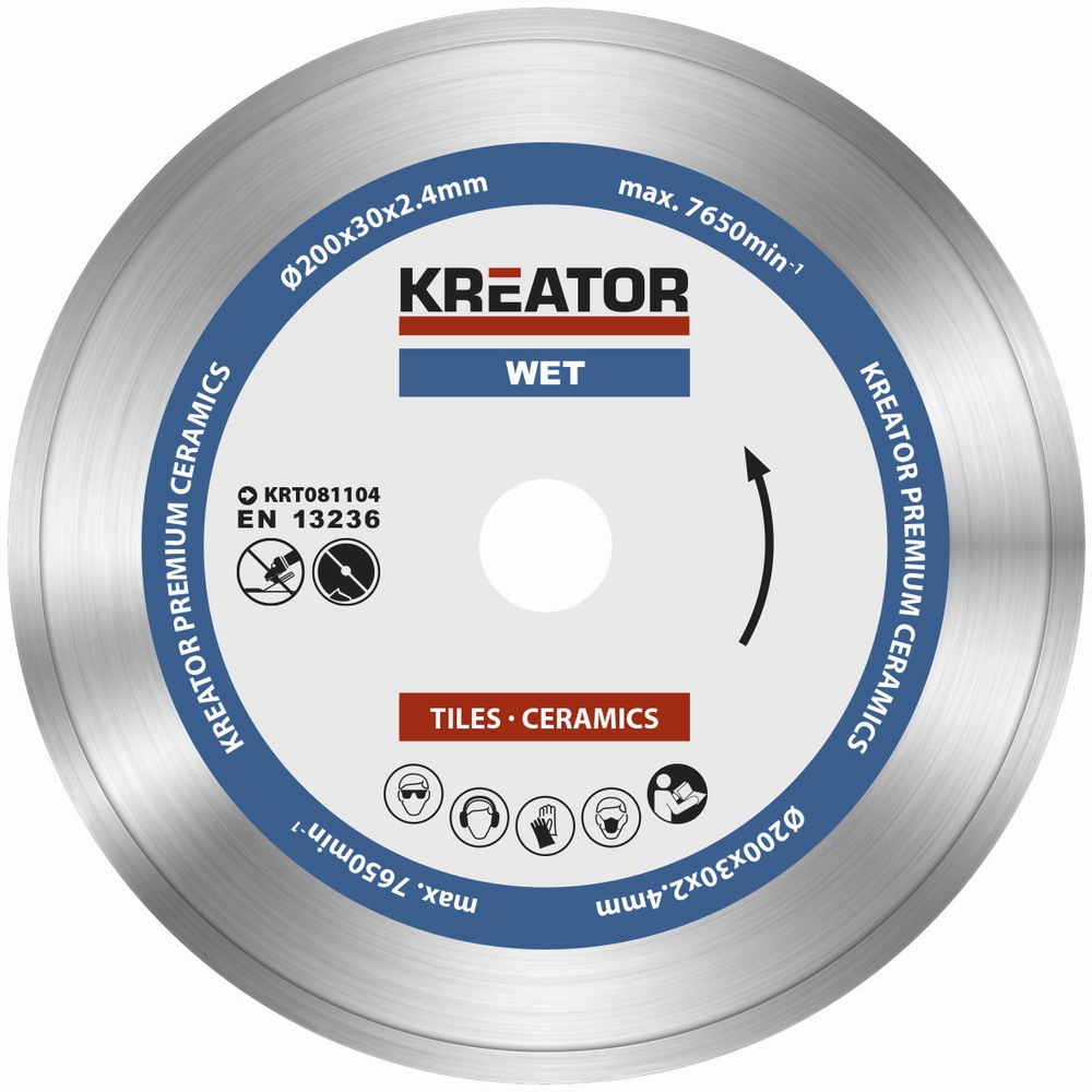 KRT081104 - Diamantov kotou celoobvodov 200mm PREMIUM