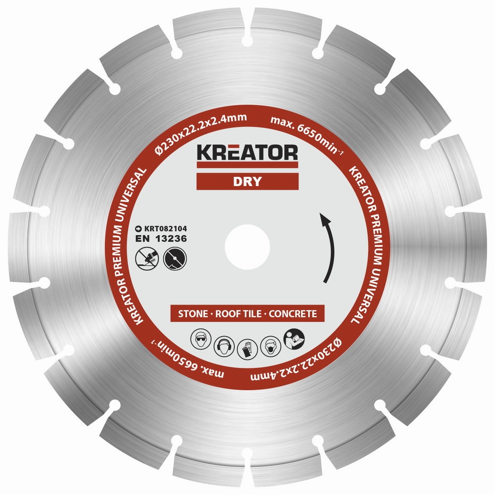 KRT082104 - Diamantov kotou segmentov 230mm PREMIUM