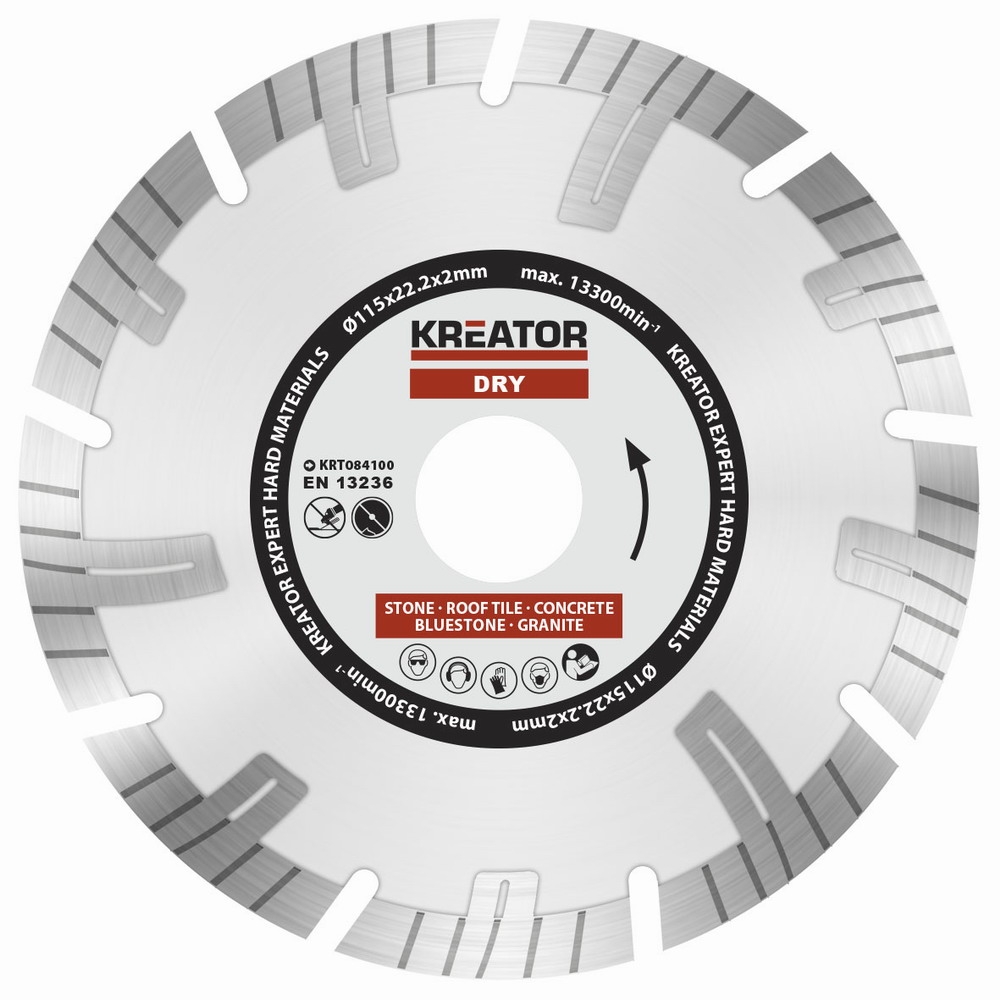 KRT084100 - Diamantov kotou segmentov 115mm EXPERT