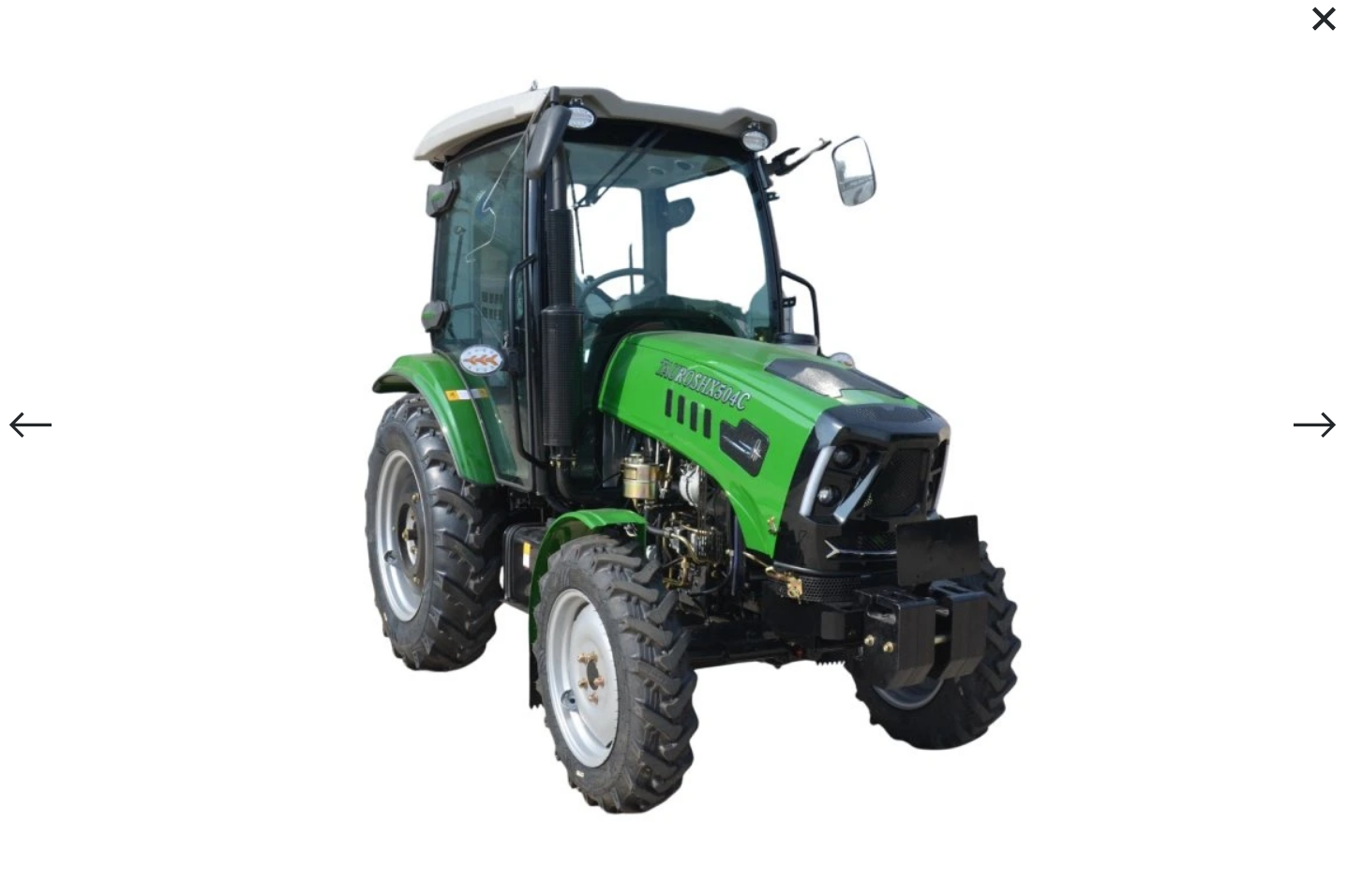 Malotraktor s kabinou Tauros HX504 4x4 1