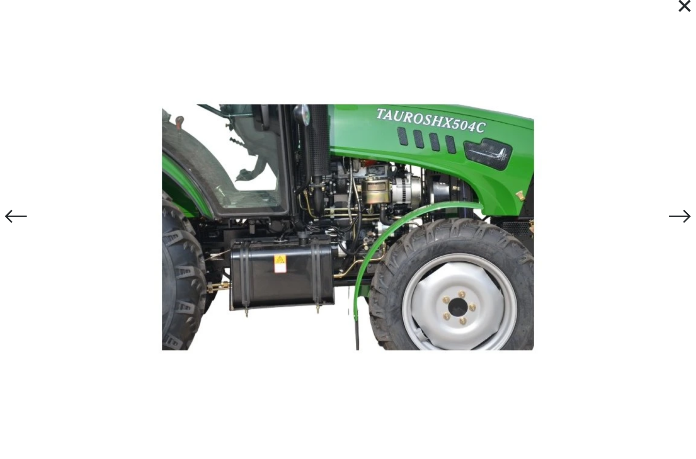 Malotraktor s kabinou Tauros HX504 4x4 6