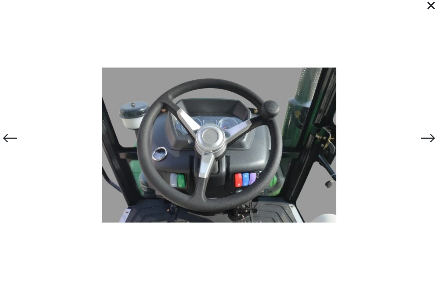 Malotraktor s kabinou Tauros HX504 4x4 7