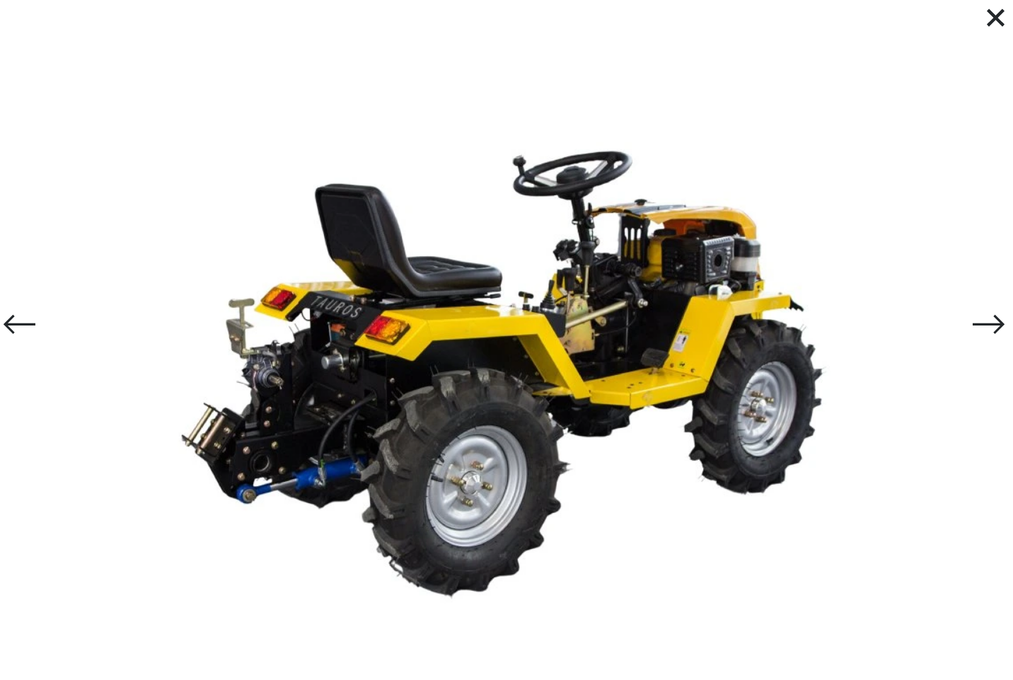 Malotraktor Tauros ZX18 4x4 benzn 2