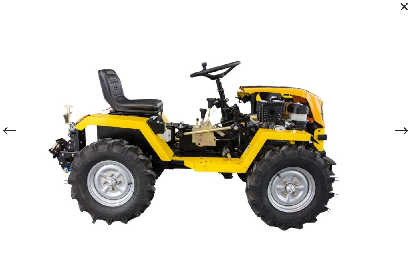 Malotraktor Tauros ZX18 4x4 benzn 3