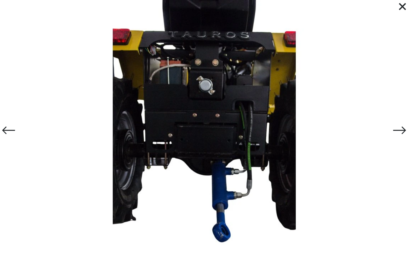 Malotraktor Tauros ZX18 4x4 benzn 9
