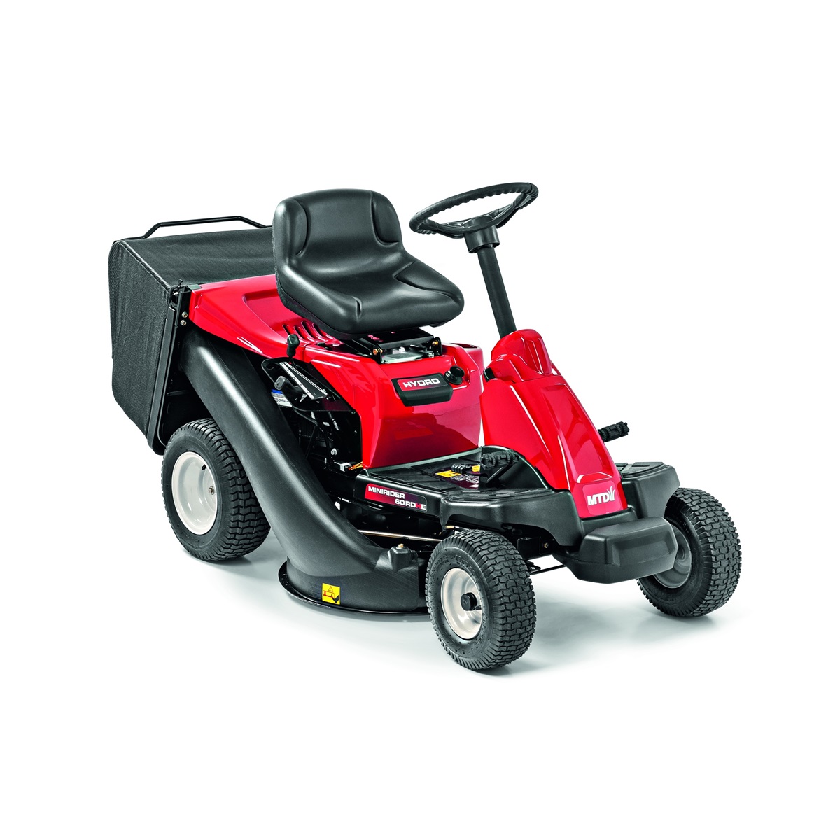 MINIRIDER 60 RDE - travn traktor se zadnm vhozem a elektrostartem