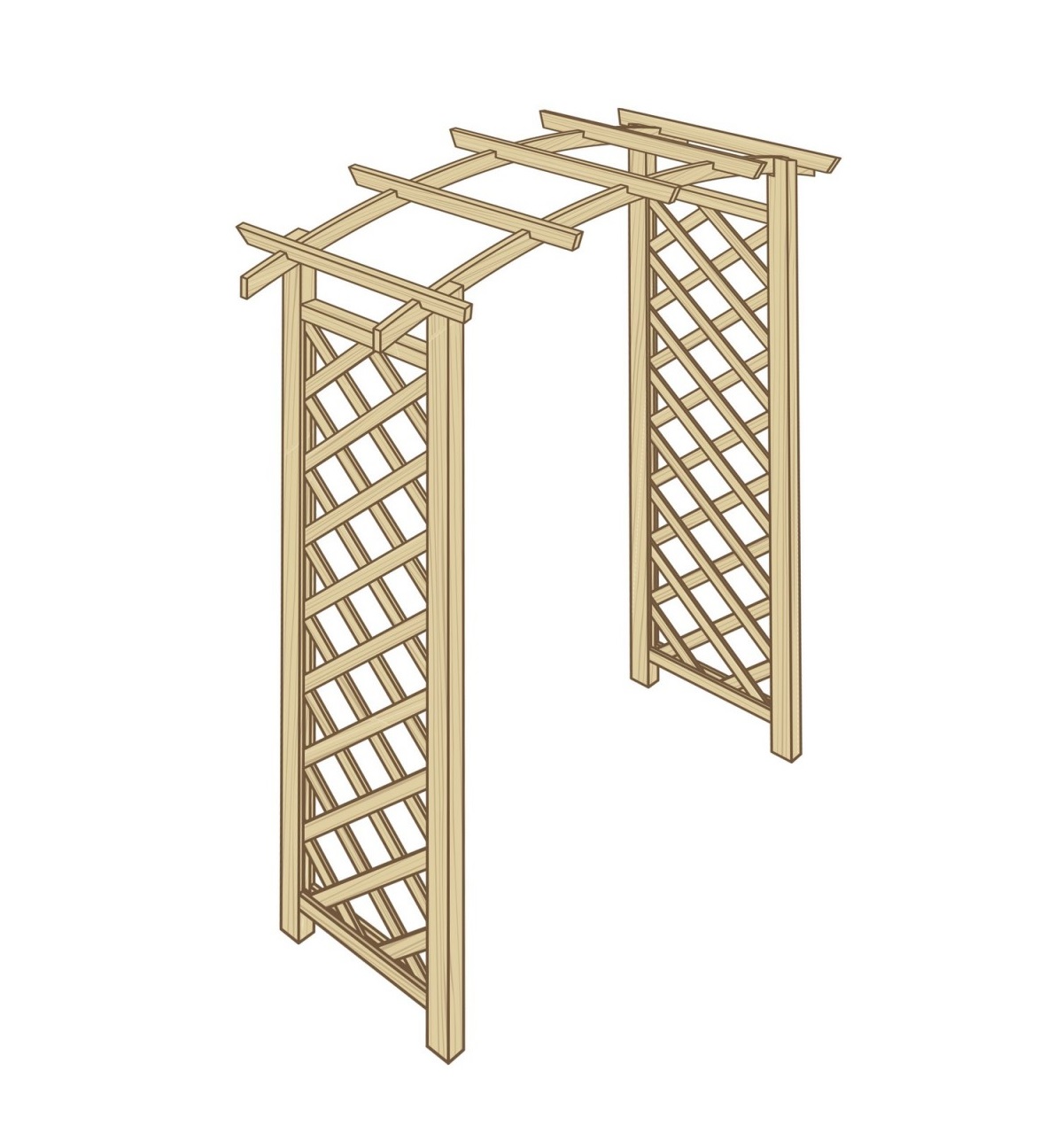pergola na re LANITPLAST S7011