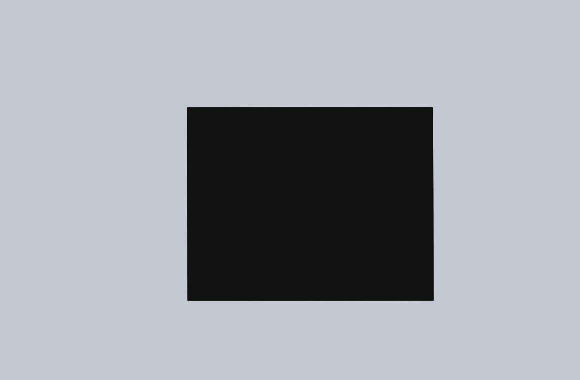 Plech pod kamna 650 x 1000 - ern