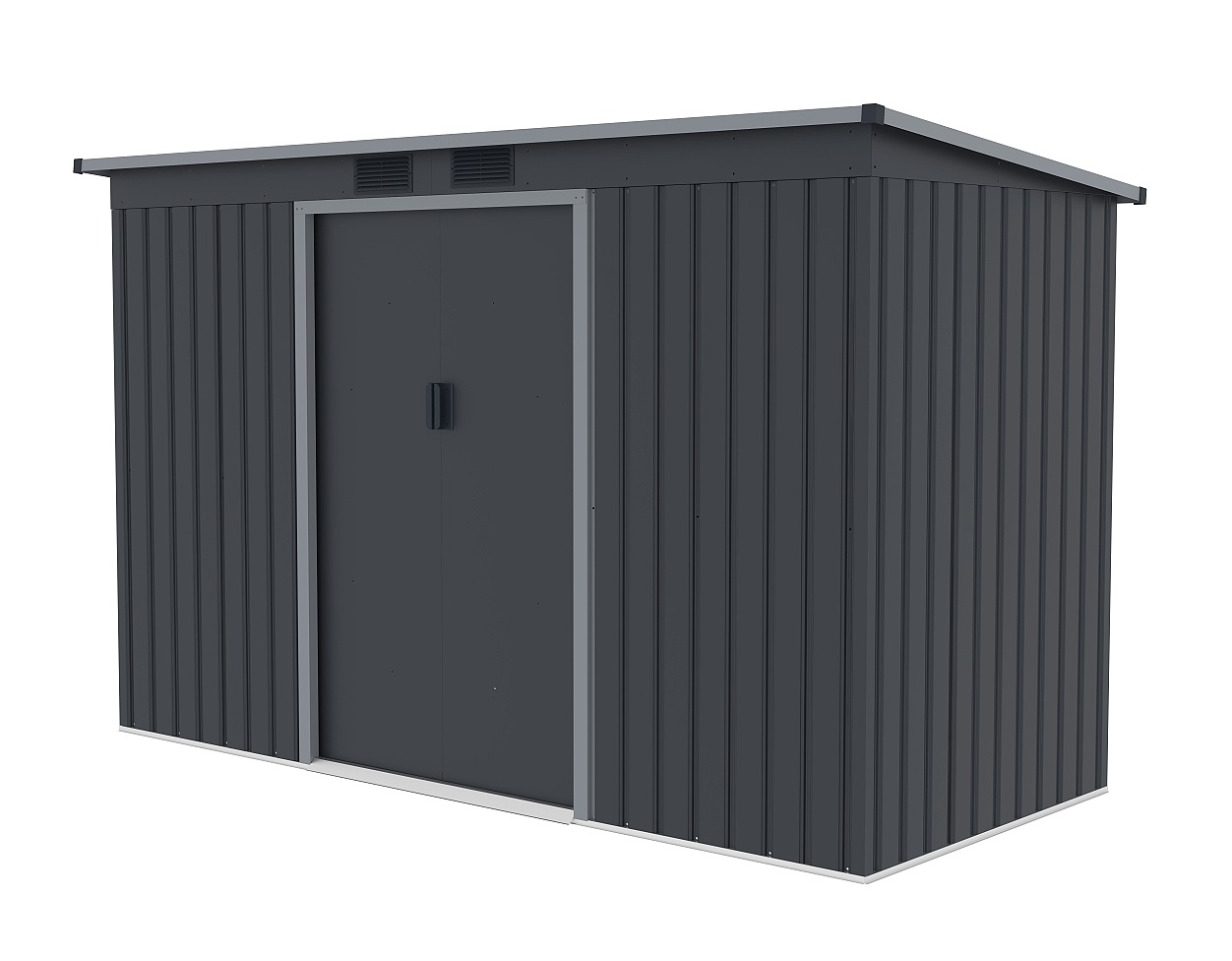 plechov domek LANITPLAST HALLE 94 ANTRACIT
