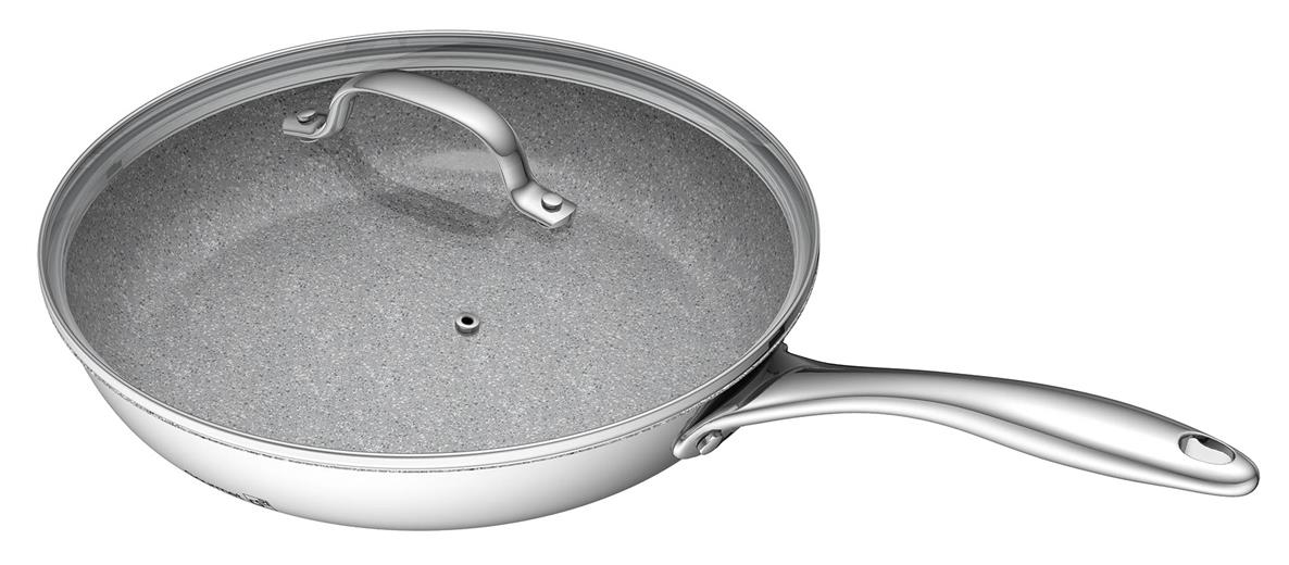 Pnev G21 Gourmet Miracle 28 cm s poklic, nerez/greblon