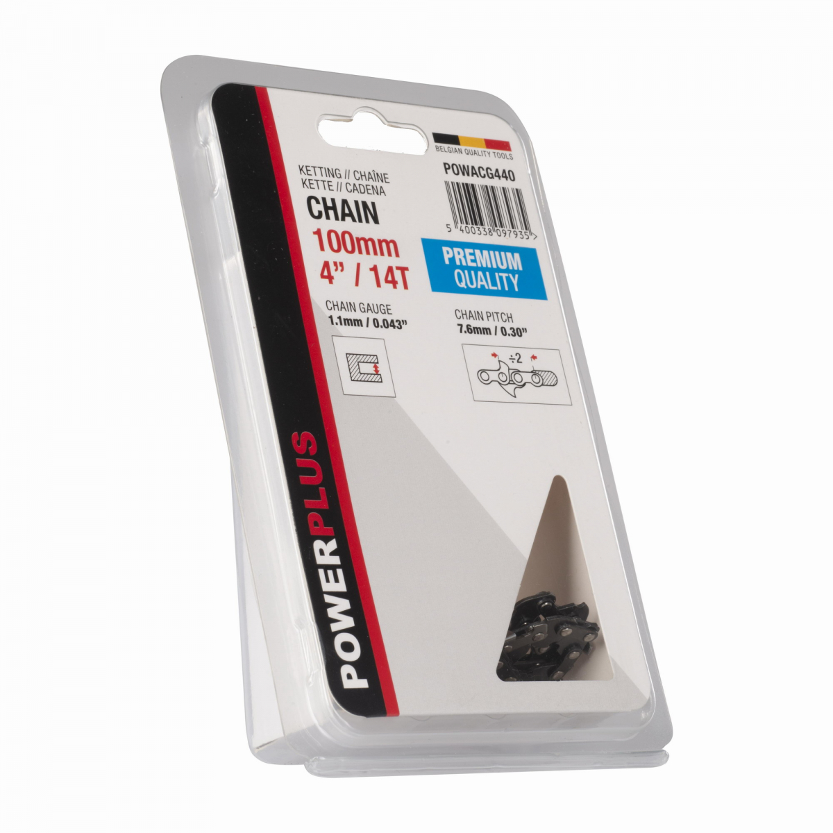 POWACG440 - Pilov etz 4 (100) - 14T POWERPLUS