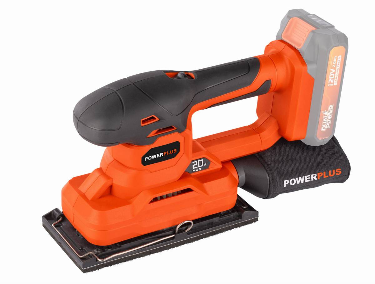 POWDP50300 - Aku vibran bruska 20V (bez AKU)