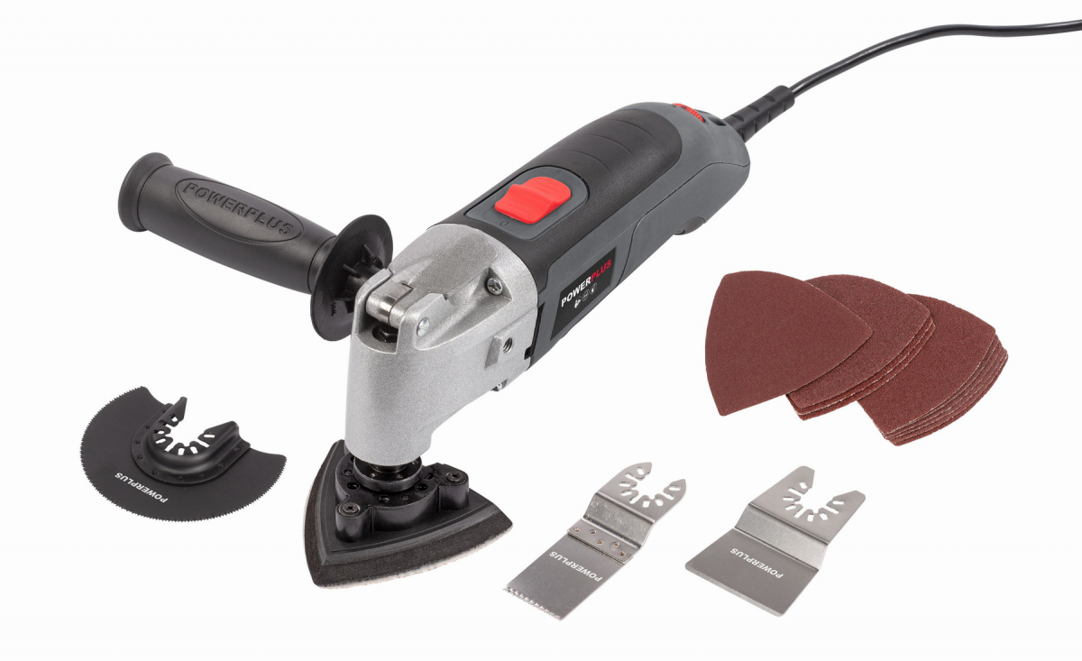 POWE80015 - Multifunkn stroj / oscilan bruska 300 W