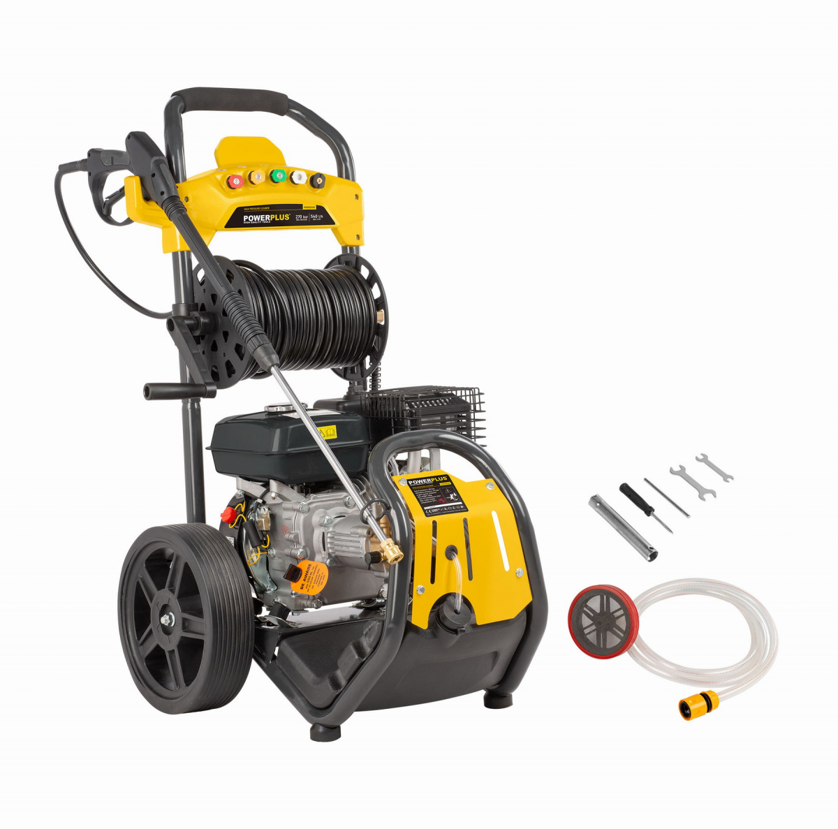 POWXG9100 - Benzinov tlakov myka s erpadlem 210cc 270bar