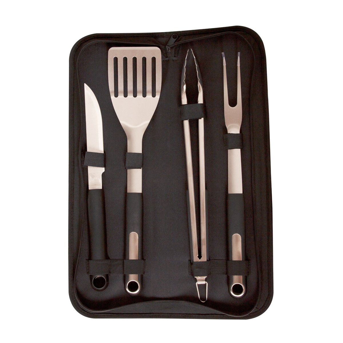 Riwall PRO RBBQ 4B SET - 4-dln prmiov nerezov sada grilovacho nad