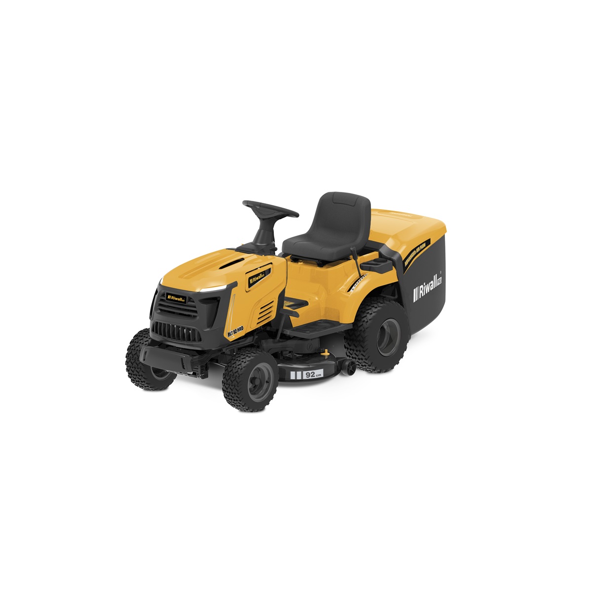 Riwall PRO RLT 92 HRD - travn traktor 92 cm se zadnm vhozem a hydrostatickou pevodovkou
