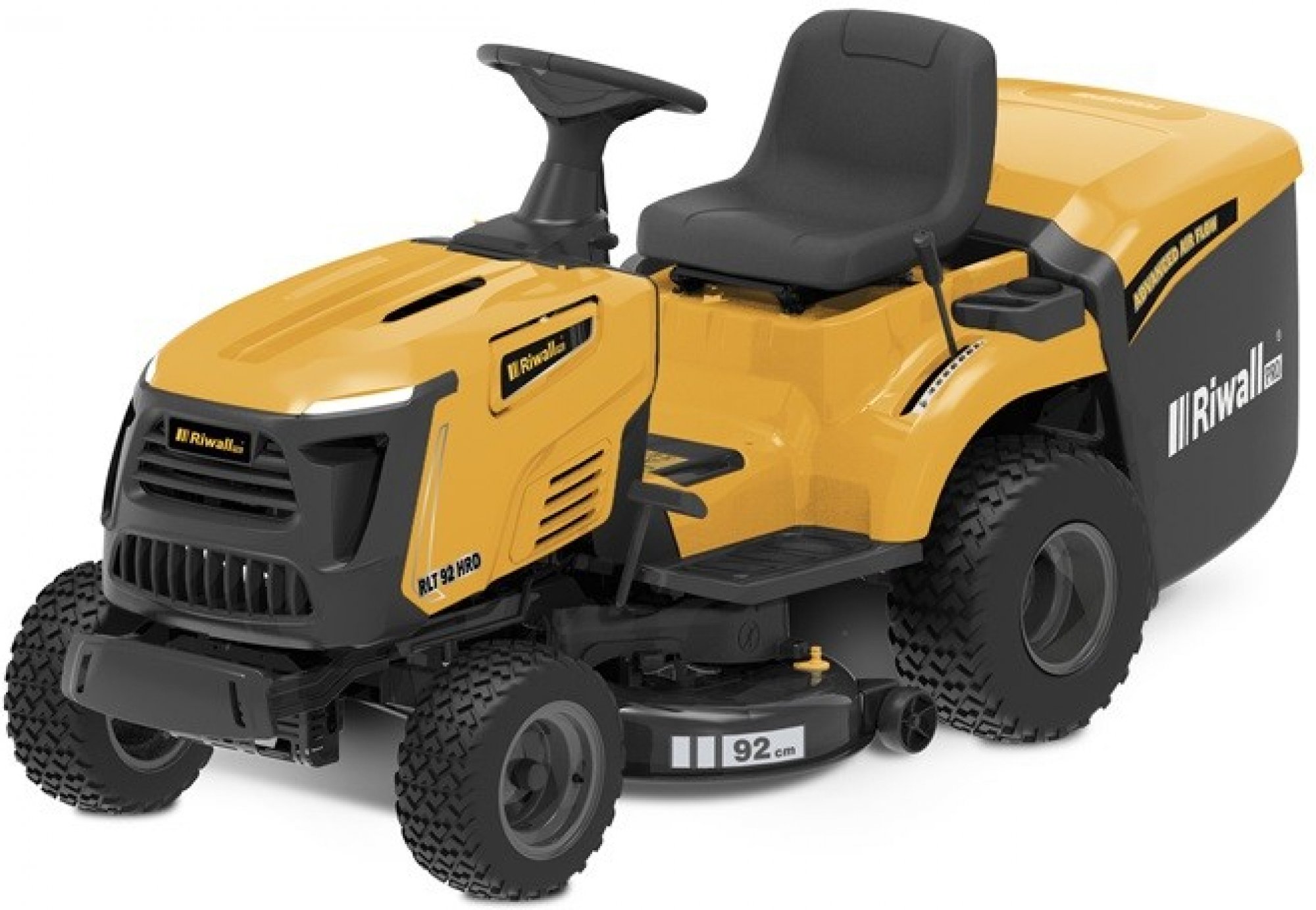Riwall PRO RLT 92 TRD - travn traktor 92 cm se zadnm vhozem a mechanickou pevodovkou
