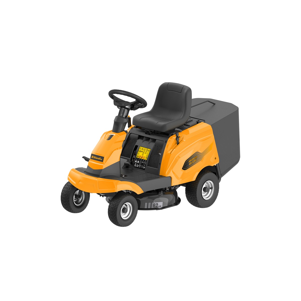 Riwall PRO RMR 62 TRD - travn rider 62 cm se zadnm vhozem