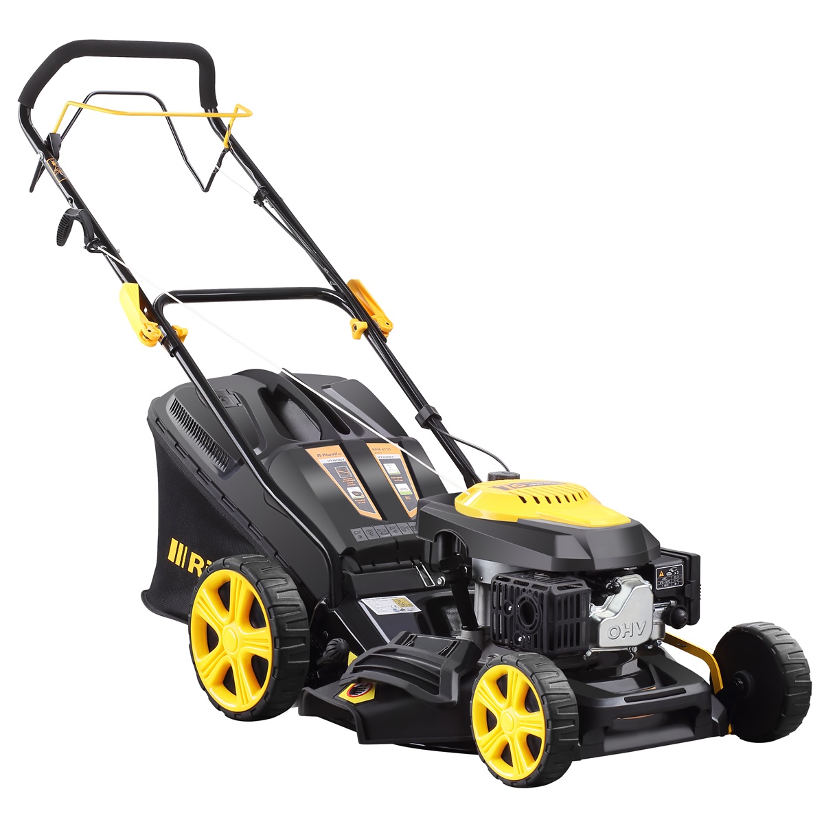 Riwall PRO RPM 4735 - multifunkn travn sekaka 4v1 s pojezdem